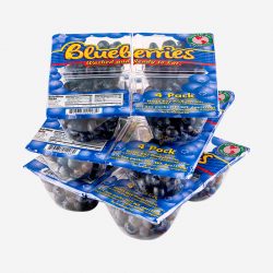 Singles, Grab and Go Washed Blueberries Ready-to-eat pack - Packline USA